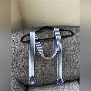 cabi Blue woven belt Size M